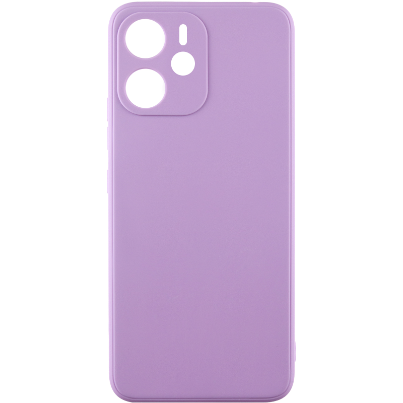 Силіконовий чохол Candy Full Camera для Xiaomi Redmi Note 14 4G (Europe version), Бузковий / Dasheen, TPU, купити оптом з доставкою