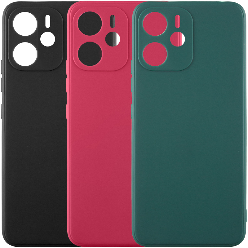 Силіконовий чохол Candy Full Camera для Xiaomi Redmi Note 14 4G (Europe version), TPU, купити оптом з доставкою