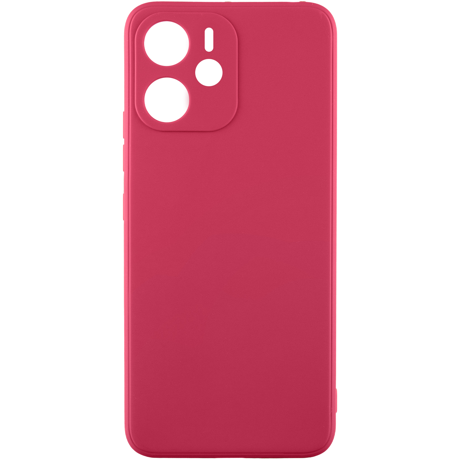 Силіконовий чохол Candy Full Camera для Xiaomi Redmi Note 14 4G (Europe version), Бордовий / Burgundy, TPU, купити оптом з доставкою