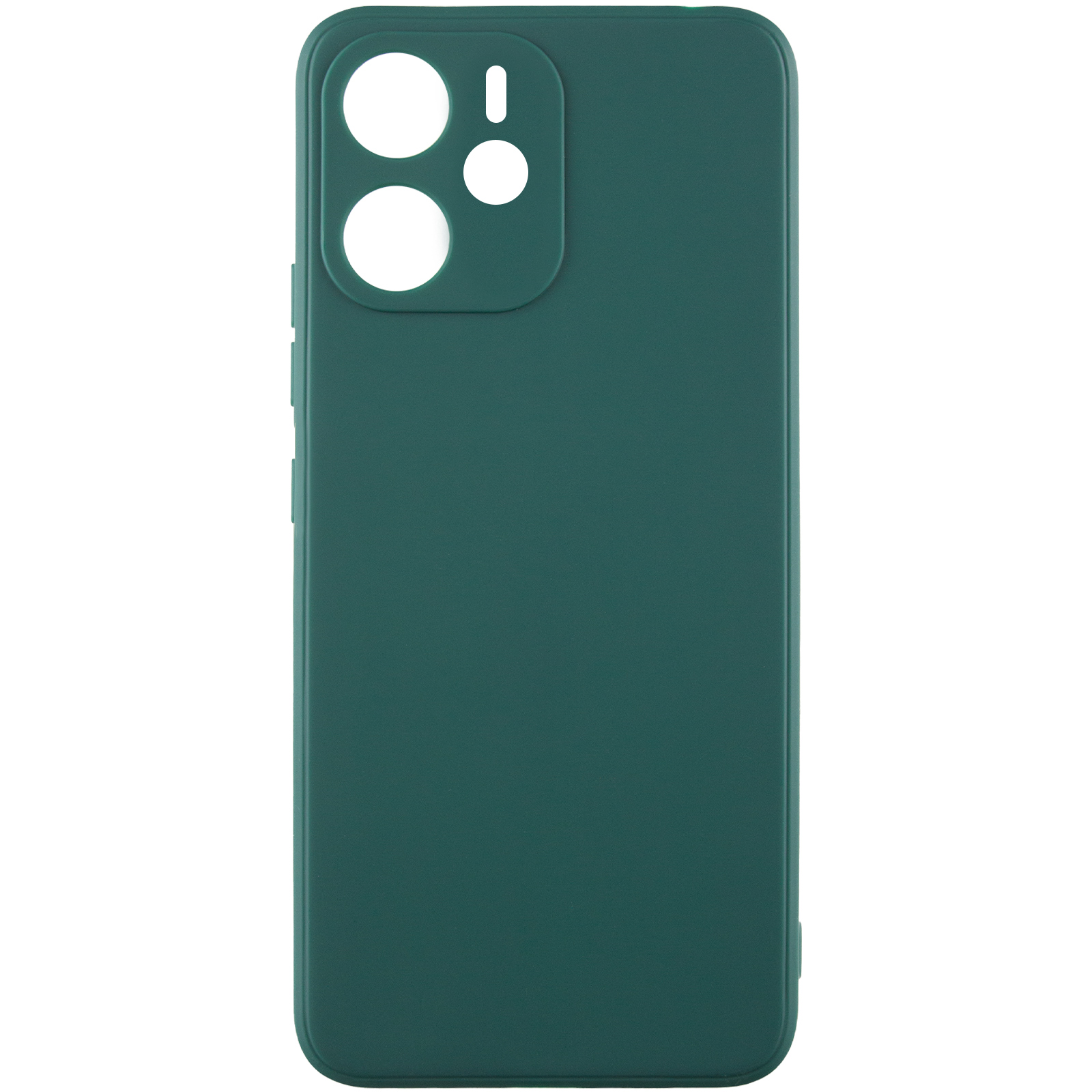 Силіконовий чохол Candy Full Camera для Xiaomi Redmi Note 14 4G (Europe version), Зелений / Dark green, TPU, купити оптом з доставкою