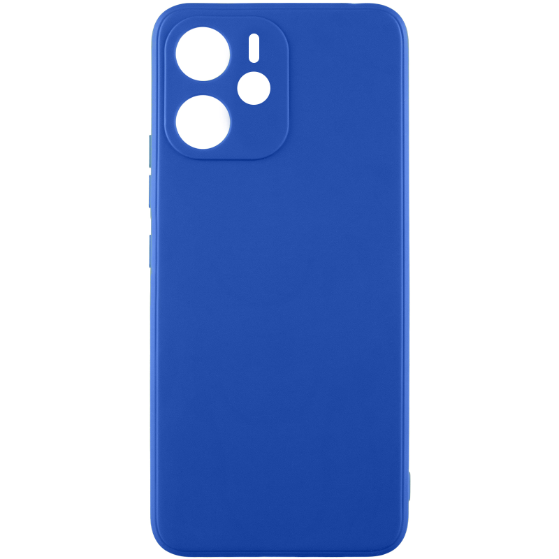 Силіконовий чохол Candy Full Camera для Xiaomi Redmi Note 14 4G (Europe version), Синій / Dark Blue 1, TPU, купити оптом з доставкою