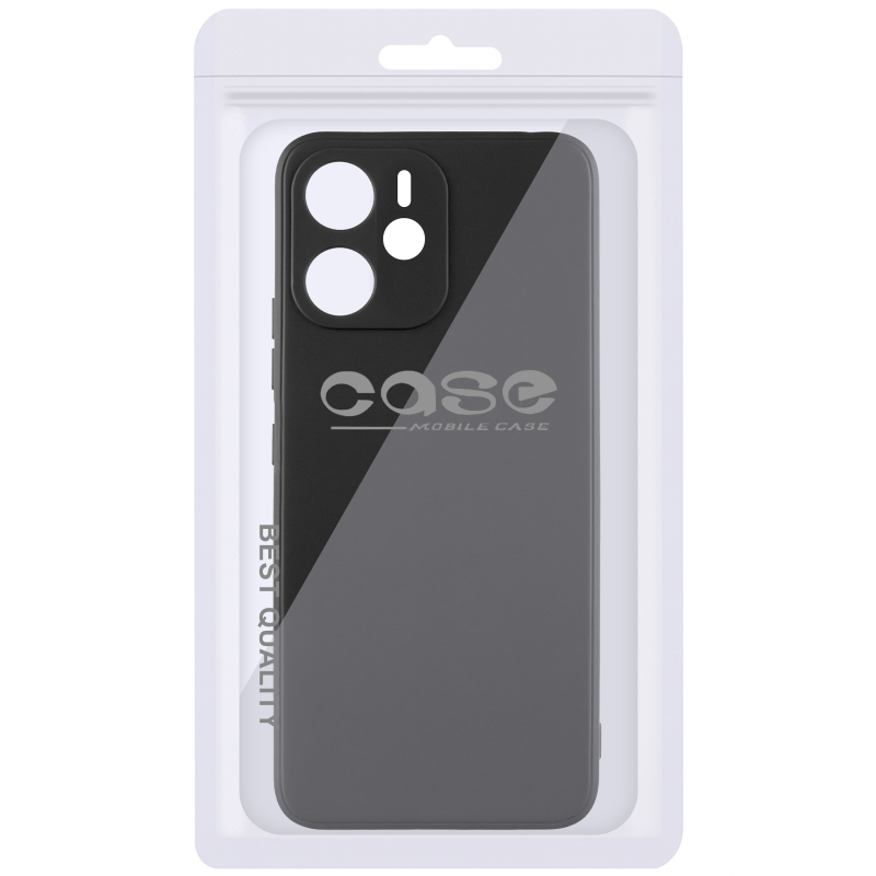 Силіконовий чохол Candy Full Camera для Xiaomi Redmi Note 14 4G (Europe version), Чорний / Black 1, TPU, купити оптом з доставкою