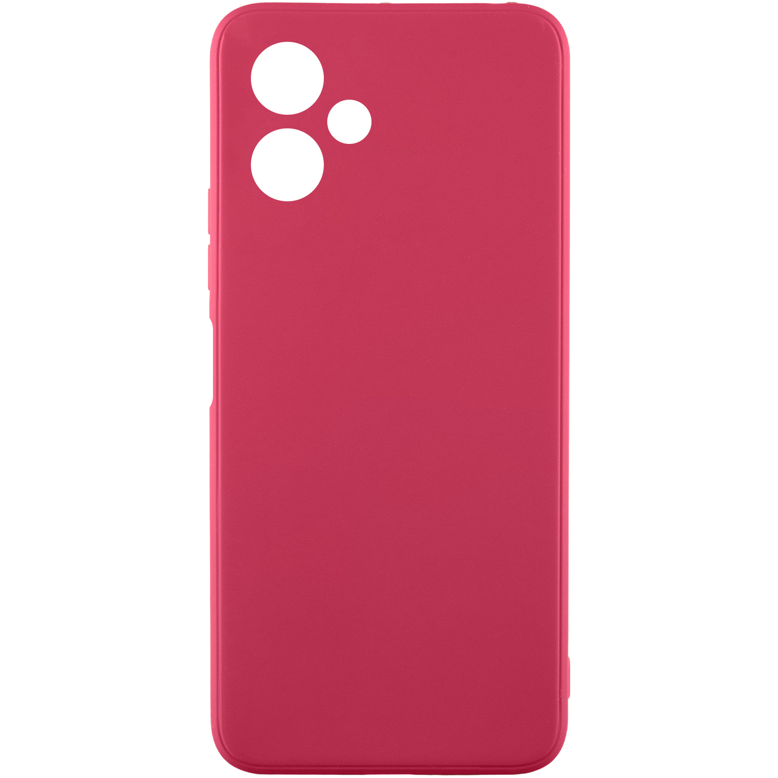 Силіконовий чохол Candy Full Camera для Samsung Galaxy A08 / A07, Бордовий / Burgundy, TPU, купити оптом з доставкою