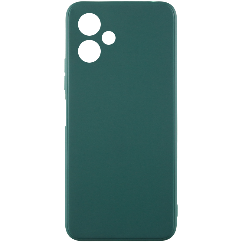 Силіконовий чохол Candy Full Camera для Samsung Galaxy A08 / A07, Зелений / Dark green, TPU, купити оптом з доставкою
