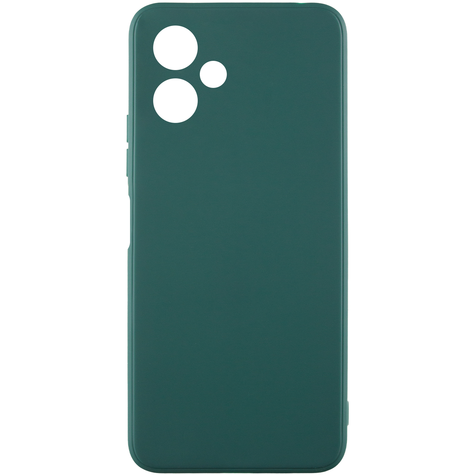 Силіконовий чохол Candy Full Camera для Samsung Galaxy A08 / A07, Зелений / Dark green, TPU, купити оптом з доставкою