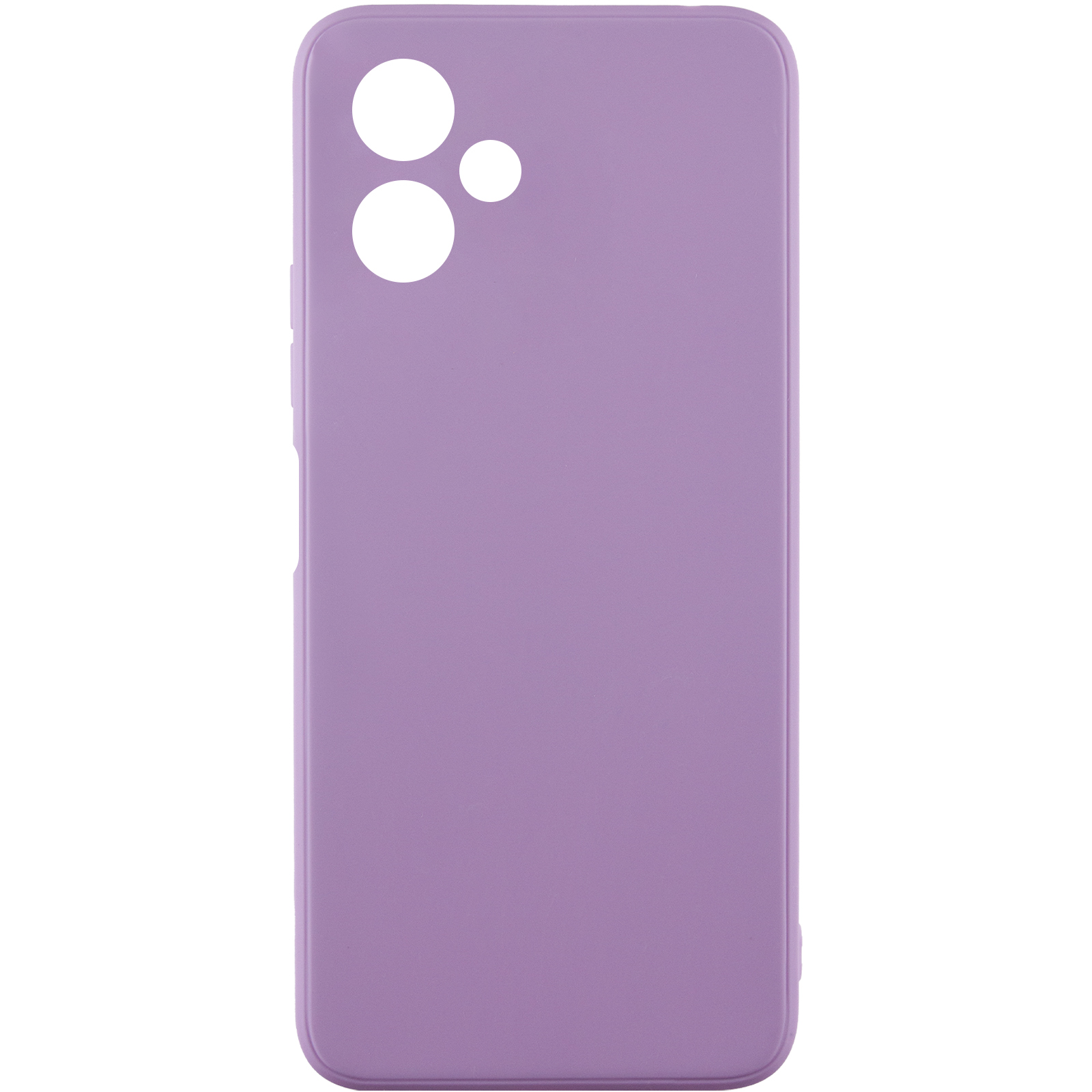 Силіконовий чохол Candy Full Camera для Samsung Galaxy A08 / A07, Бузковий / Dasheen, TPU, купити оптом з доставкою