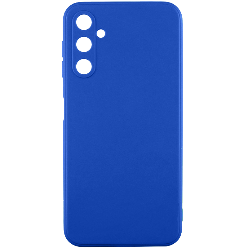 Силіконовий чохол Candy Full Camera для Samsung Galaxy A18 / A17, Синій / Dark Blue, TPU, купити оптом з доставкою