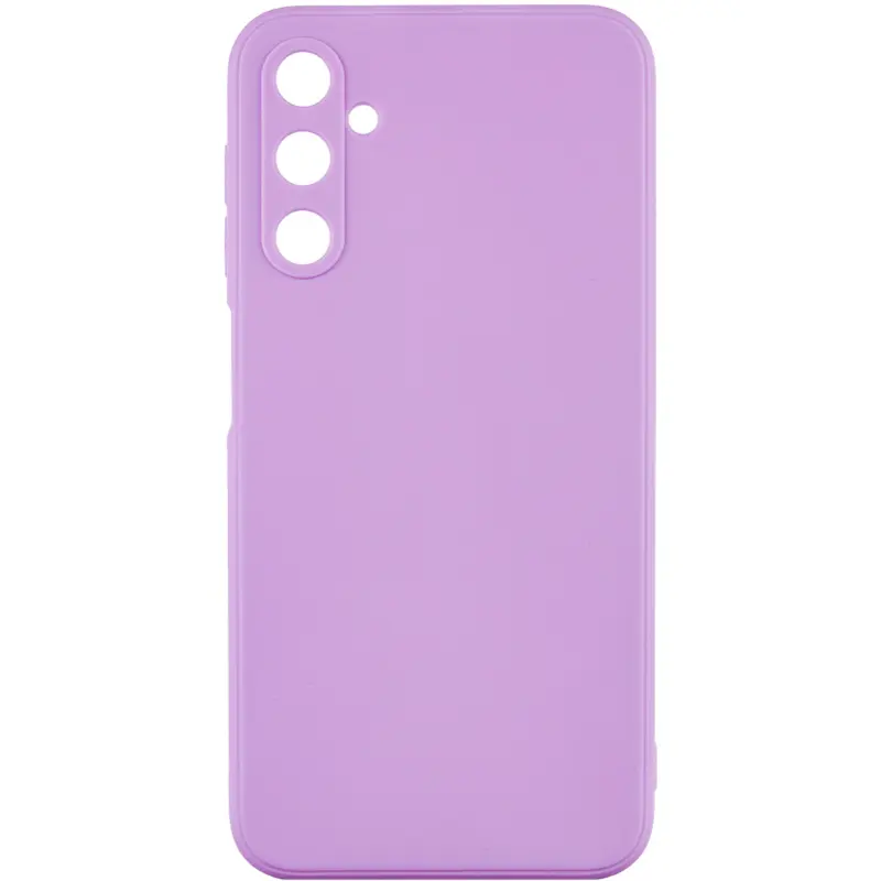 Силіконовий чохол Candy Full Camera для Samsung Galaxy A37 5G, Бузковий / Dasheen, TPU, купити оптом з доставкою