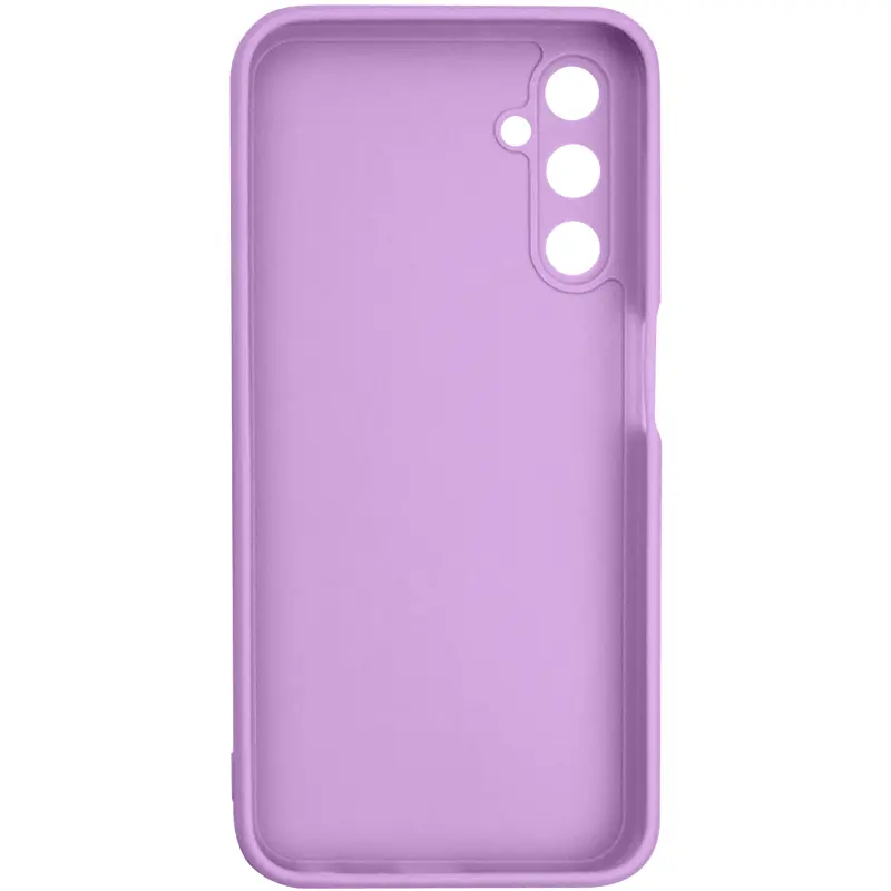 Силіконовий чохол Candy Full Camera для Samsung Galaxy A37 5G, Бузковий / Dasheen 1, TPU, купити оптом з доставкою