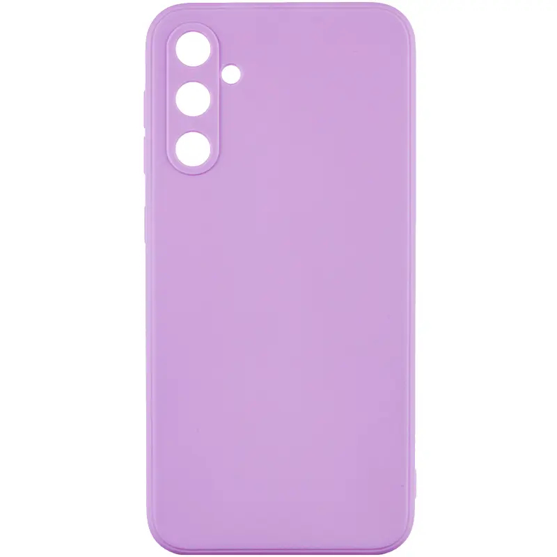 Силіконовий чохол Candy Full Camera для Samsung Galaxy A57 5G, Бузковий / Dasheen, TPU, купити оптом з доставкою