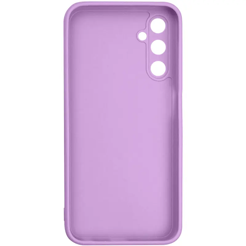 Силіконовий чохол Candy Full Camera для Samsung Galaxy A57 5G, Бузковий / Dasheen 1, TPU, купити оптом з доставкою