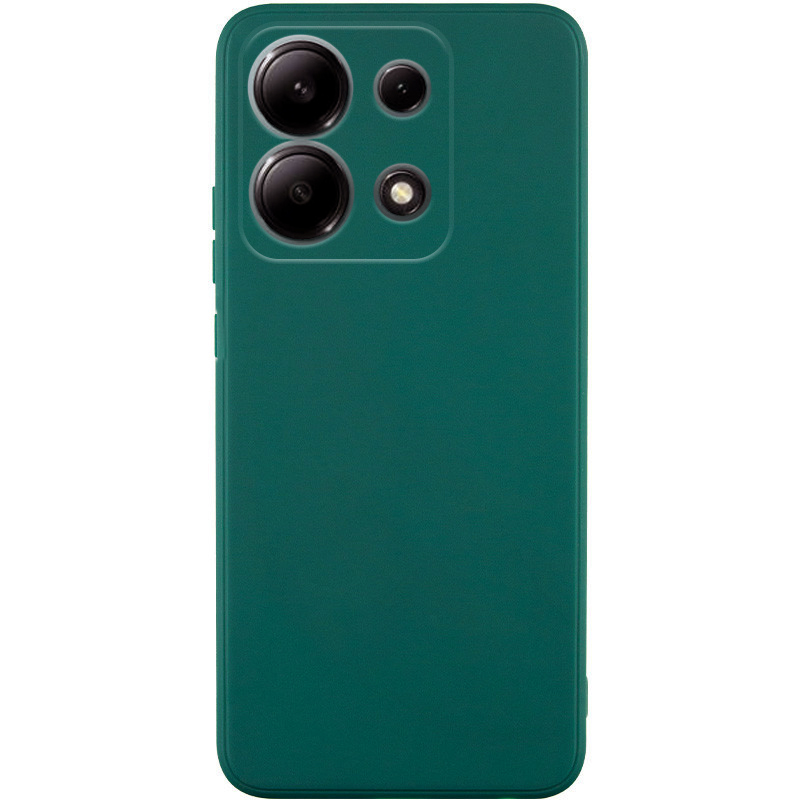 Силіконовий чохол Candy Full Camera для Xiaomi Redmi 15C (EU), Зелений / Dark green, TPU, купити оптом з доставкою