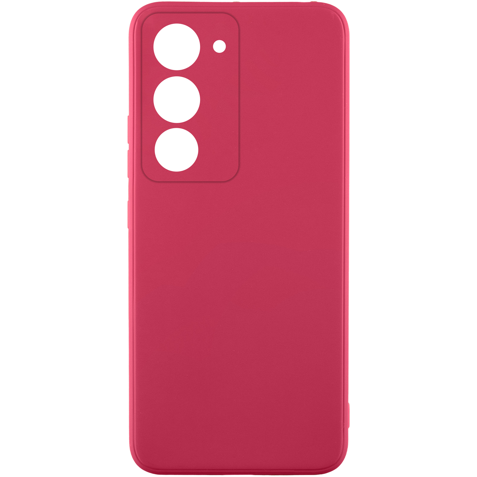 Силіконовий чохол Candy Full Camera для Xiaomi Redmi 15 4G (Global) / 5G, Бордовий / Burgundy, TPU, купити оптом з доставкою