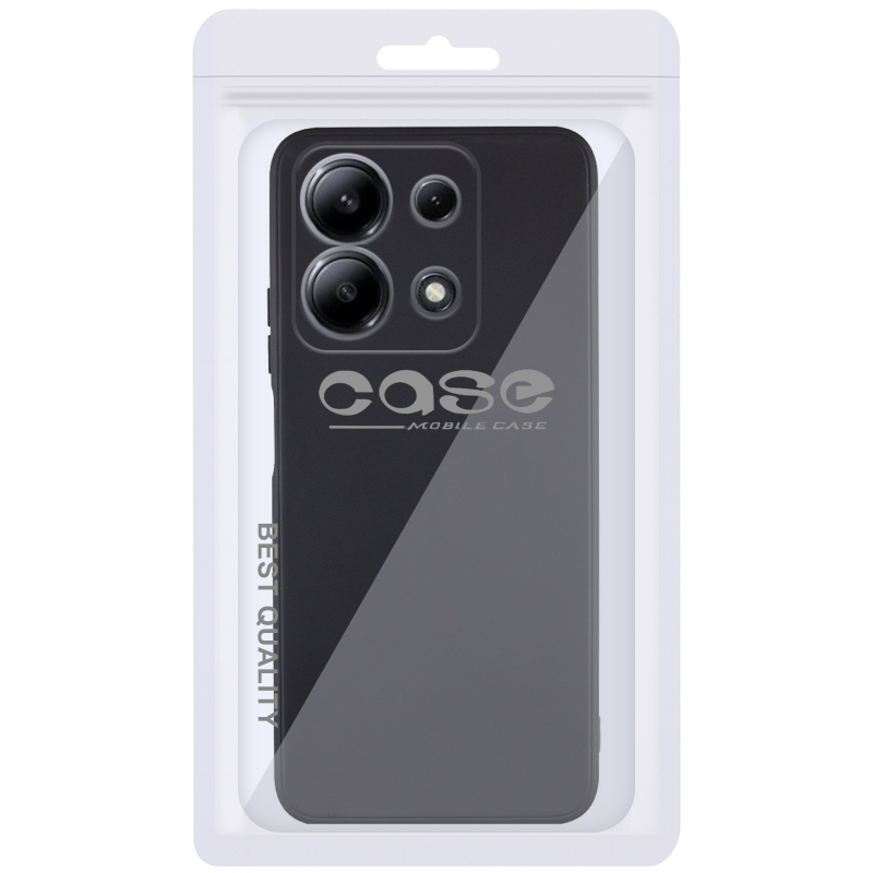 Силіконовий чохол Candy Full Camera для Xiaomi Redmi Note 15 4G/5G (EU), Чорний / Black 3, TPU, купити оптом з доставкою