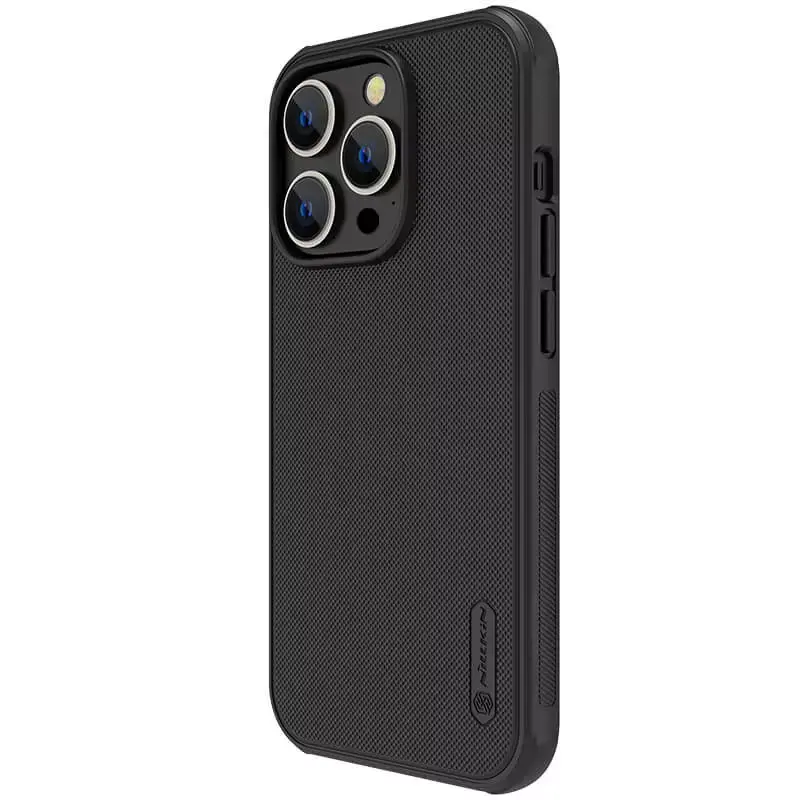 Чехол Nillkin Matte Pro для Apple iPhone 14 Pro Max (6.7"), Черный / Black 1, Пластик, купить оптом с доставкой