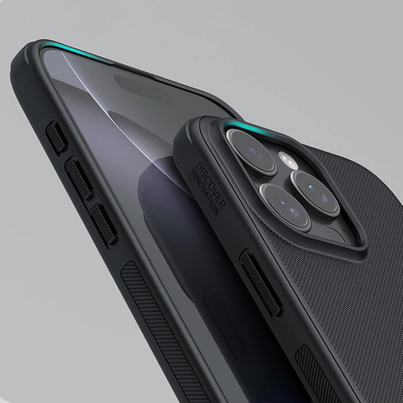Двухкомпонентный чехол Nillkin Matte Pro для Apple iPhone 16 Pro Max (6.9) |TPU+PC| на картинке №6