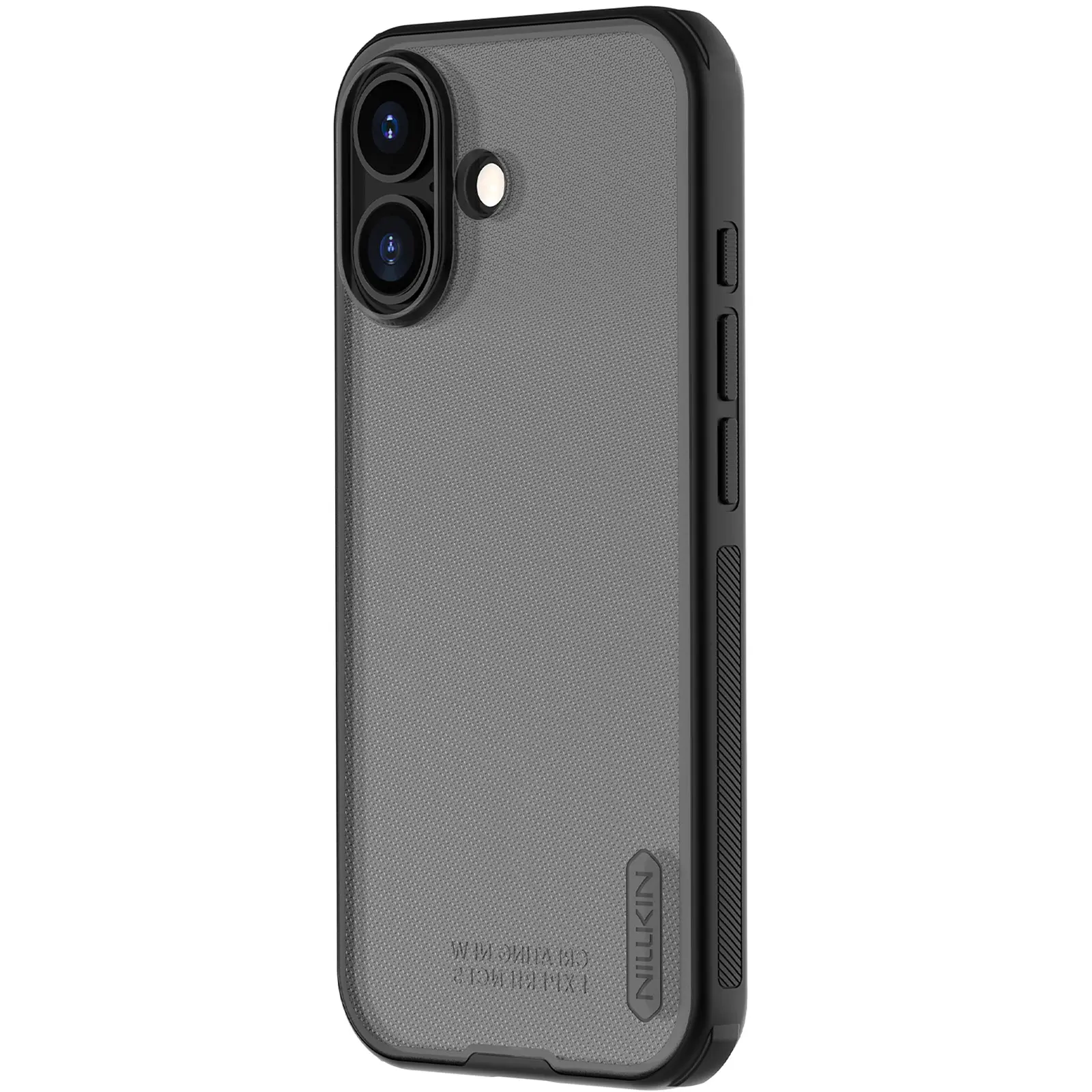 Чехол Nillkin Matte Pro для Apple iPhone 17 (6.3"), Transparent black 3, Пластик, купить оптом с доставкой