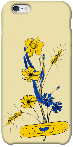 Чехол itsPrint Українські квіточки для Apple iPhone 6/6s plus (5.5")