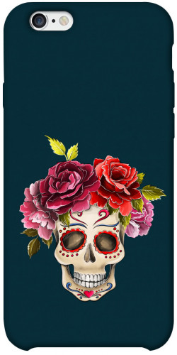Чехол itsPrint Flower skull для Apple iPhone 6/6s plus (5.5")