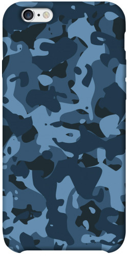 Чехол itsPrint Синий камуфляж для Apple iPhone 6/6s plus (5.5")