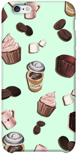 Чохол itsPrint Coffee and sweets для Apple iPhone 6/6s plus (5.5")