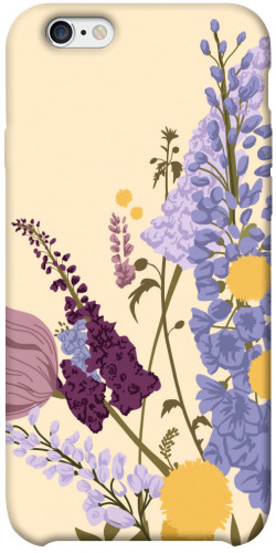 Чохол itsPrint Flowers art для Apple iPhone 6/6s plus (5.5")