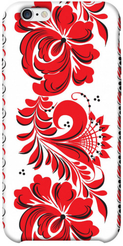 Чехол itsPrint Червона вишиванка для Apple iPhone 6/6s plus (5.5")