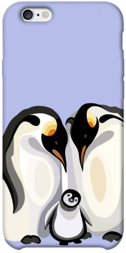 Чехол itsPrint Penguin family для Apple iPhone 6/6s plus (5.5")