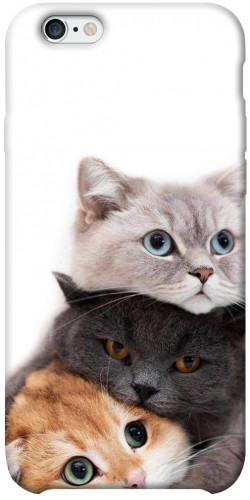 Чехол itsPrint Три кота для Apple iPhone 6/6s plus (5.5")