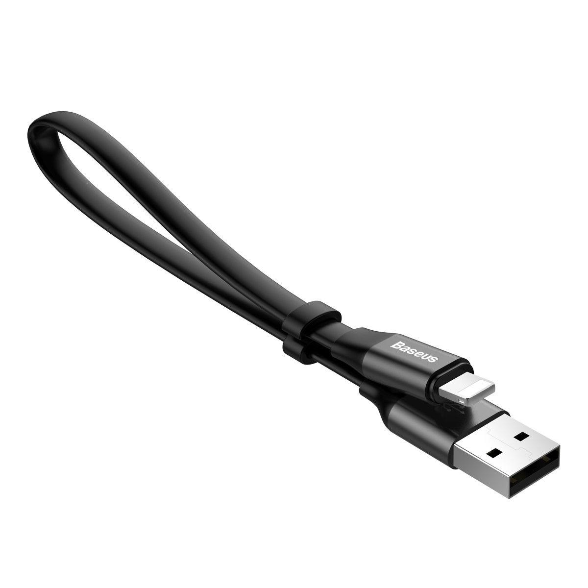 Дата кабель Baseus Nimble Portable USB to Lightning (23см) (CALMBJ-B01) дивитися фото №6
