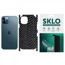 Защитная пленка SKLO Back (тыл+грани) Snake для Apple iPhone 13 (6.1")