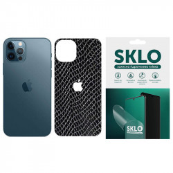 Защитная пленка SKLO Back (тыл+лого) Snake для Apple iPhone SE (2020)