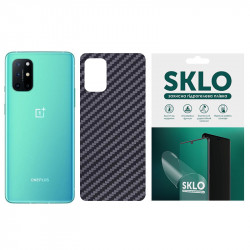 Защитная пленка SKLO Back (тыл) Carbon для OnePlus 8 Pro