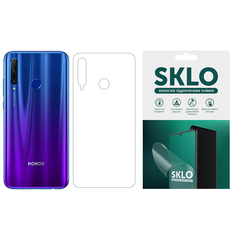 Захисна гідрогелева плівка SKLO (тил) для Huawei P40, Броньована плівка, купити оптом з доставкою