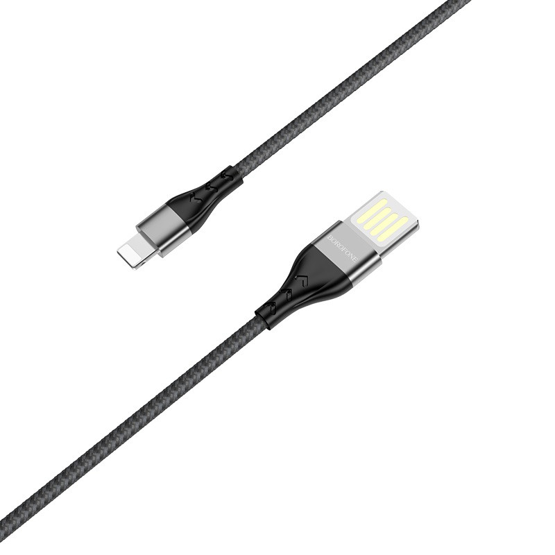 Дата кабель Borofone BU11 Tasteful USB to Lightning (1.2m) дивитися фото №3