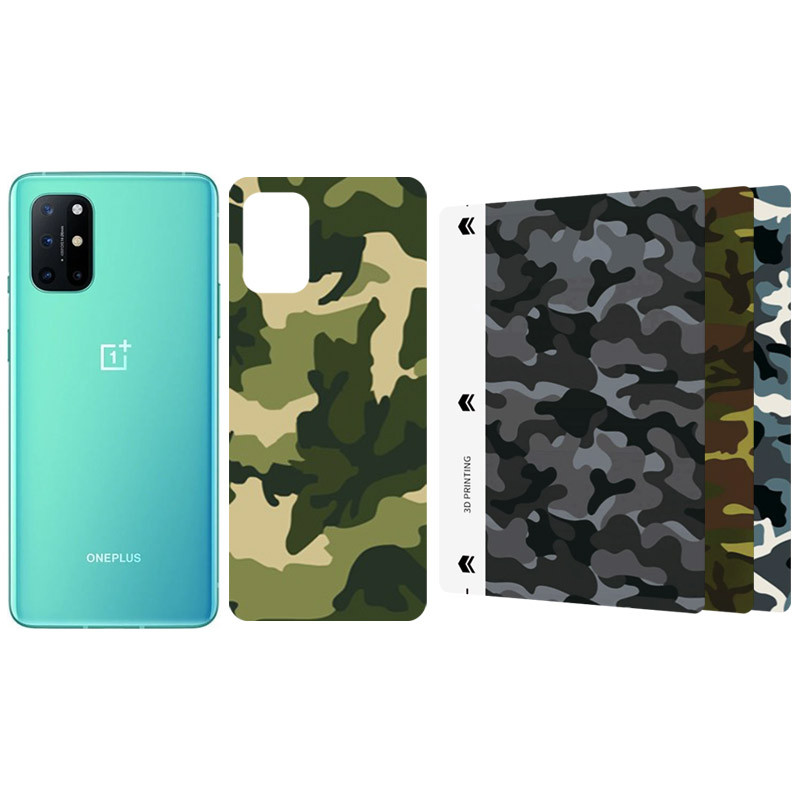 Защитная пленка SKLO Back (тыл) Camo (тех.пак) для OnePlus 8, Бронированная пленка, купить оптом с доставкой