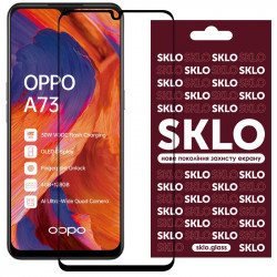 Захисне скло SKLO 3D (full glue) для Oppo A73