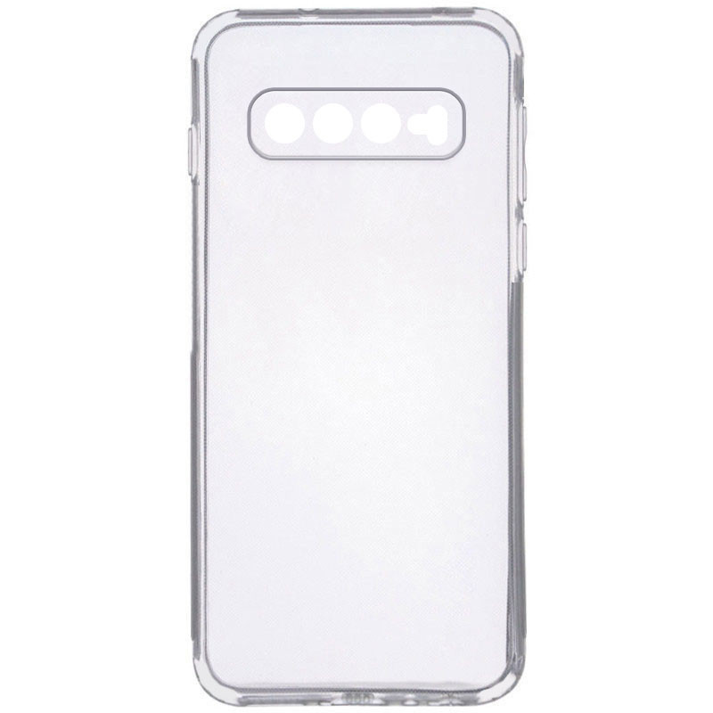 TPU чехол Epic Transparent 1,5mm Full Camera для Samsung Galaxy S10, TPU, купить оптом с доставкой