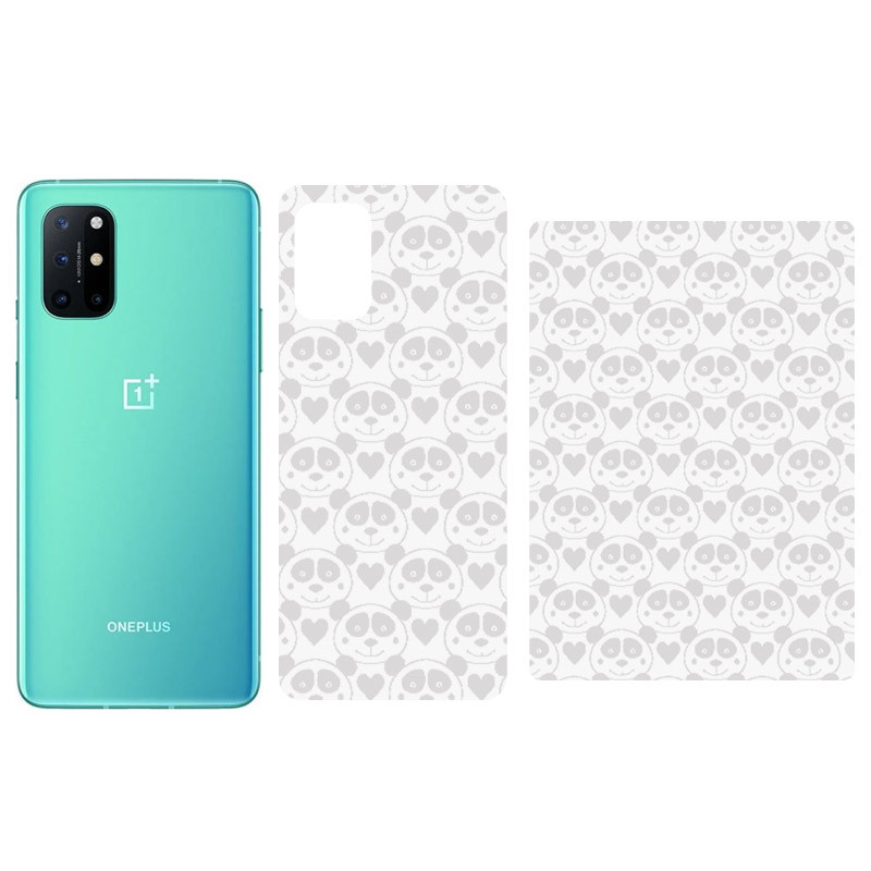 Защитная пленка SKLO Back (тыл) Transp. (тех.пак) для OnePlus 7T Pro, Прозрачный / Панды, Бронированная пленка, купить оптом с доставкой