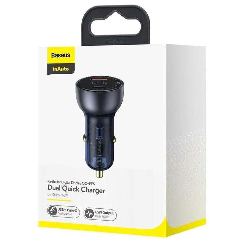 АЗП Baseus Particular PPS 65W USB + Type-C (CCKX-C) дивитися фото №5