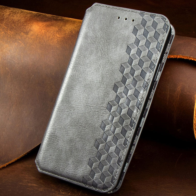 Шкіряний чохол книжка GETMAN Cubic (PU) для Xiaomi Redmi 9A | Фотографія №3 Шкіряний чохол книжка GETMAN Cubic (PU) для Xiaomi Redmi 9A | на малюнкі №3