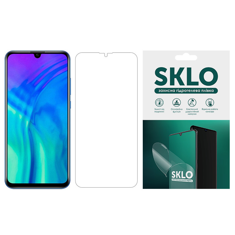 Защитная гидрогелевая пленка SKLO (экран) для Huawei Y8p (2020) / P Smart S, Матовый, Бронированная пленка, купить оптом с доставкой