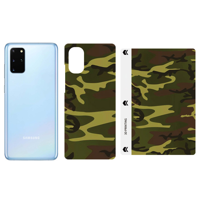 Защитная пленка SKLO Back (тыл) Camo (тех.пак) для Samsung Galaxy A73 5G, Коричневый / Army Brown, Бронированная пленка, купить оптом с доставкой