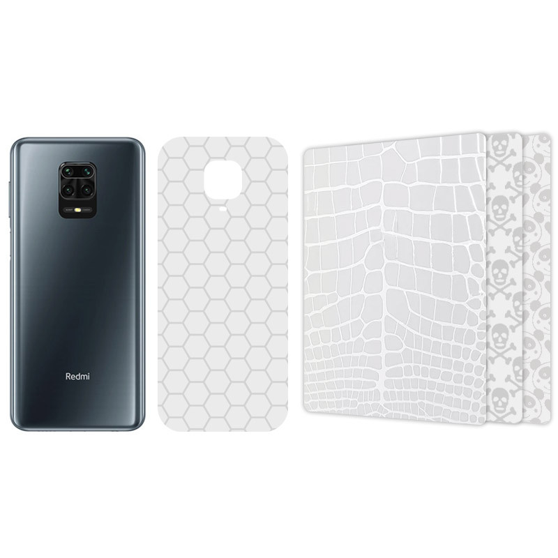 Защитная пленка SKLO Back (тыл) Transp. (тех.пак) для Xiaomi Redmi 10A, Бронированная пленка, купить оптом с доставкой