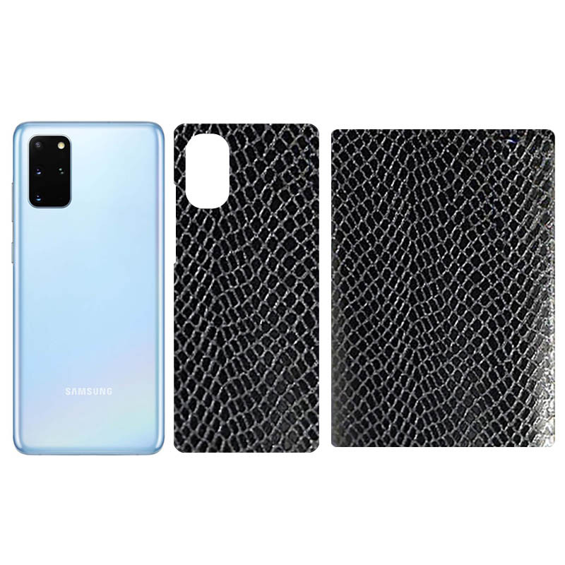 Защитная пленка SKLO Back (тыл) Snake (тех.пак) для Samsung Galaxy A60 (A606F), Черный, Бронированная пленка, купить оптом с доставкой