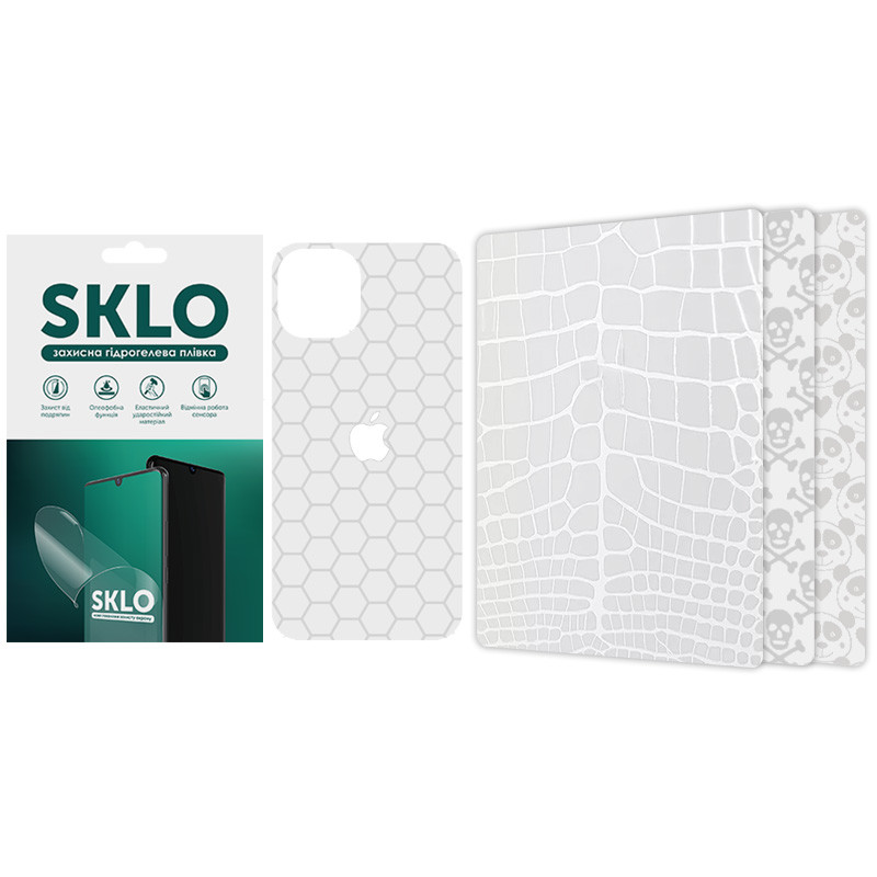 Захисна плівка SKLO Back (тил+лого) Transp. для Apple iPhone 13 (6.1"), Броньована плівка, купити оптом з доставкою