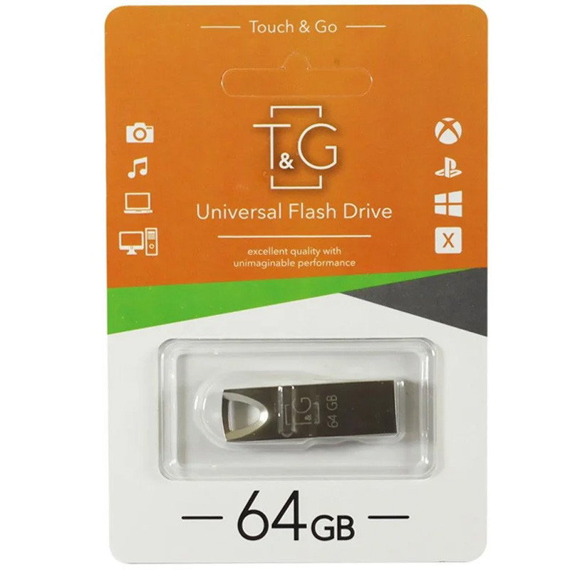 Флеш-накопитель T&G 117 Metal Series USB 3.0 — 64GB, купить оптом с доставкой