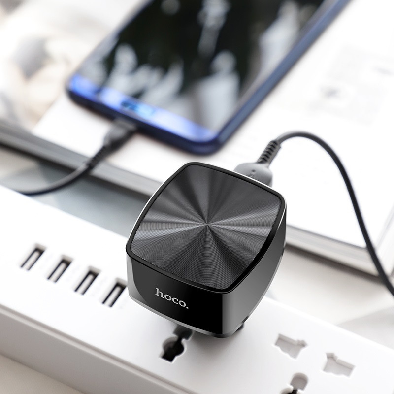 МЗП Hoco C70A QC3.0 (1USB/3A) + Type-C дивитися фото №7