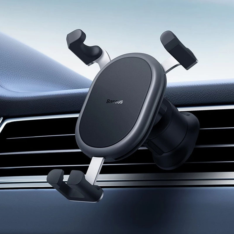 Автотримач Baseus Stable Gravitational (Air Outlet Version) (SUWX000001) дивитися фото №5