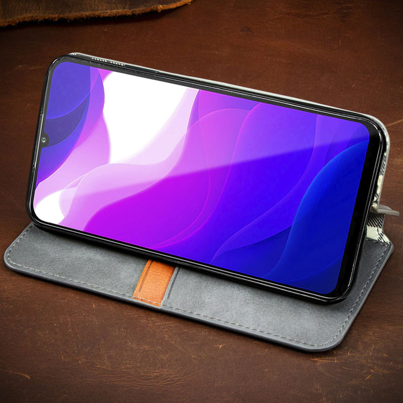 Шкіряний чохол книжка GETMAN Cubic (PU) для Xiaomi Redmi 9A | Фотографія №6 Шкіряний чохол книжка GETMAN Cubic (PU) для Xiaomi Redmi 9A | на малюнкі №6